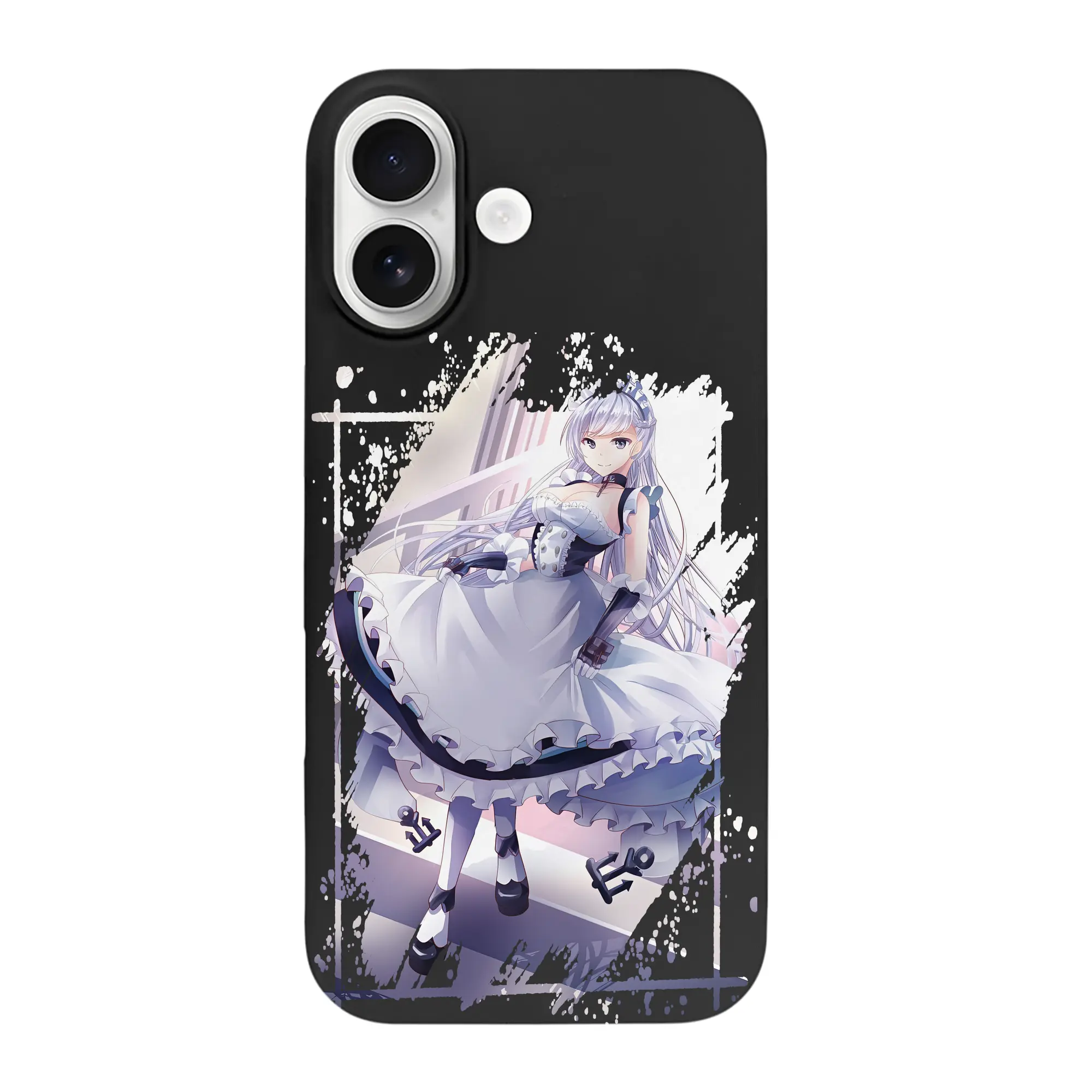 アズールレーン グッズ,ベルファスト - iPhone 17 シリーズ シリコンケース 薄型 耐衝撃 指紋防止 ソフトタッチカバー 精密フィット 傷防止 保護ケース iPhone 17/17 Air/17 Pro/17 Pro Max 対応